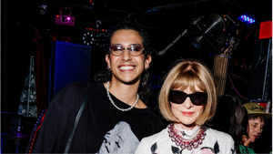 Them Editor-in-Chief Fran Tirado and Condé Nast Chief Content Officer Anna Wintour